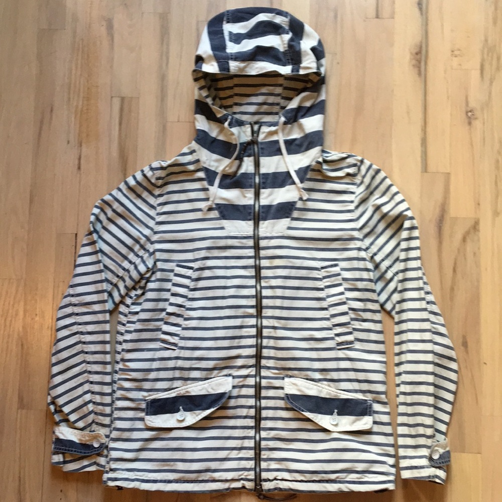 Remi Relief Striped Cotton-Blend Jacket